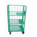 Metal Warehouse Storage Foldable Heavy Duty Roll Cage